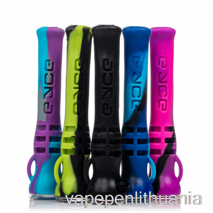 Eyce Shorty Silikoninis Chillum Slimegrn (kalkių žalias) Vape Skystis